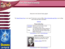Tablet Screenshot of darnellfamily.org